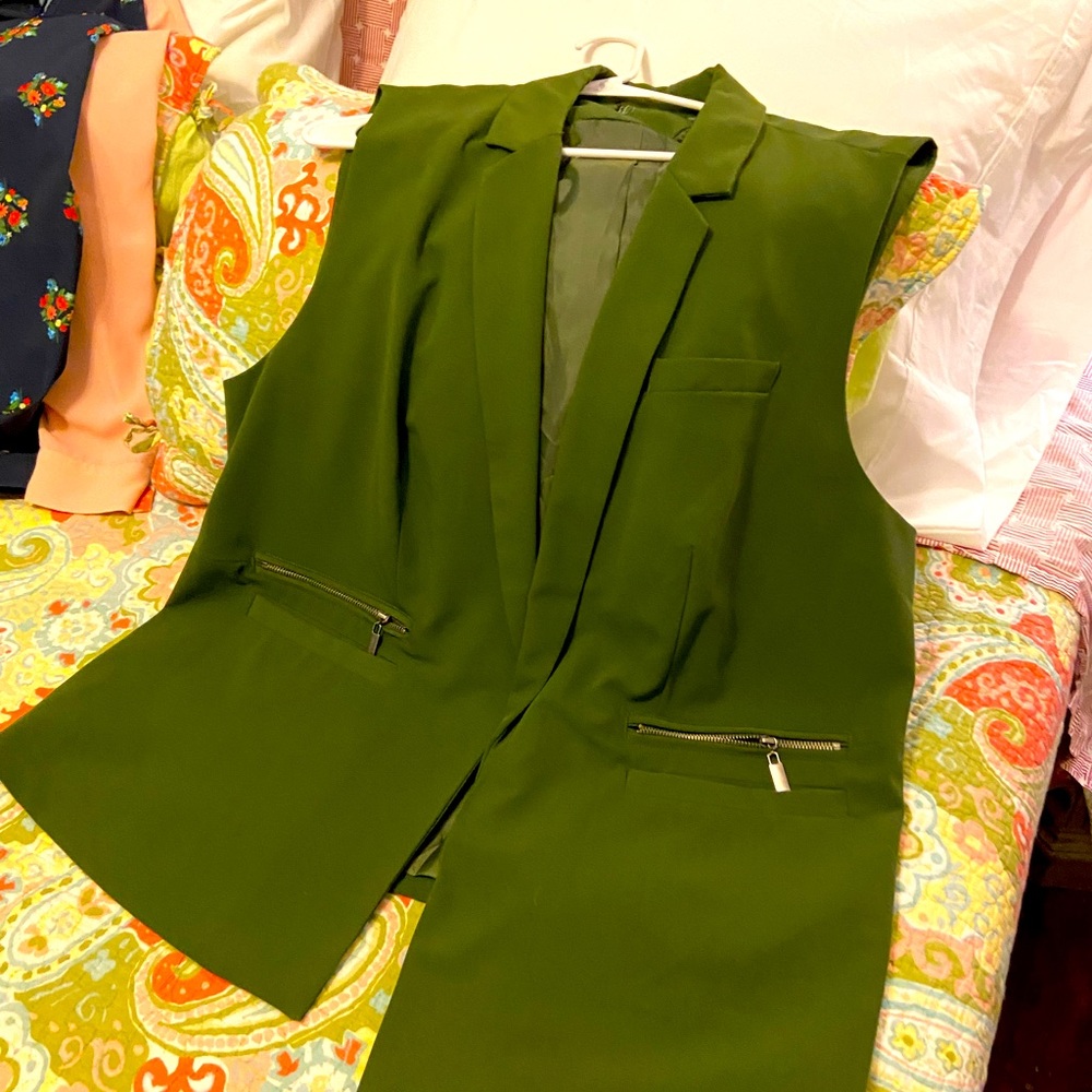 Office blazer vest